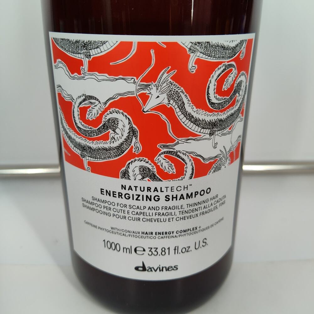 New Davines Naturaltech Energizing Shampoo 33.81oz / 1000ml / 1L - Picture 2 of 6